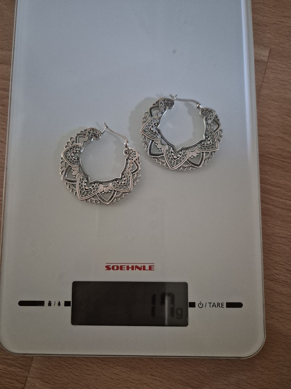 Ohrringe & -stecker: massive Silber Ohrringe, Boho Creolen, 17g, neu – Neu (gemäss Beschreibung) aus Bern von grisu_79 2