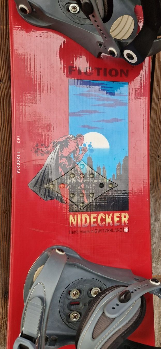 Boards: Snowboard NIDECKER mit Bindung 160 cm – Gebraucht aus Oftringen von  1