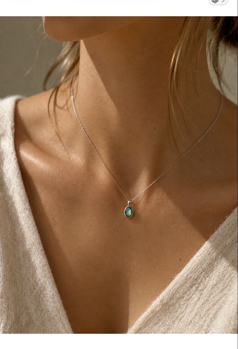 Pendentifs: Labradorit Anhänger in 925 Silber – Neuf avec emballage d'origine à Zürich par unique2010 2