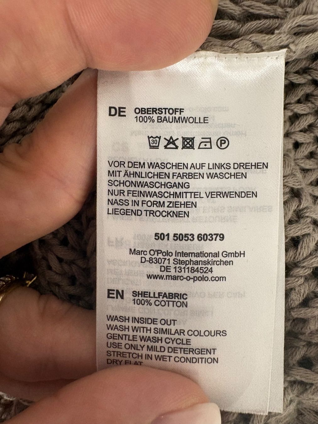 Maglioni & Felpe: Marc O`Polo Pullover beige Gr. S/M Strickpullover locker – Nuovo (secondo la descrizione) da Regensdorf venduto da secondchancefashion 4