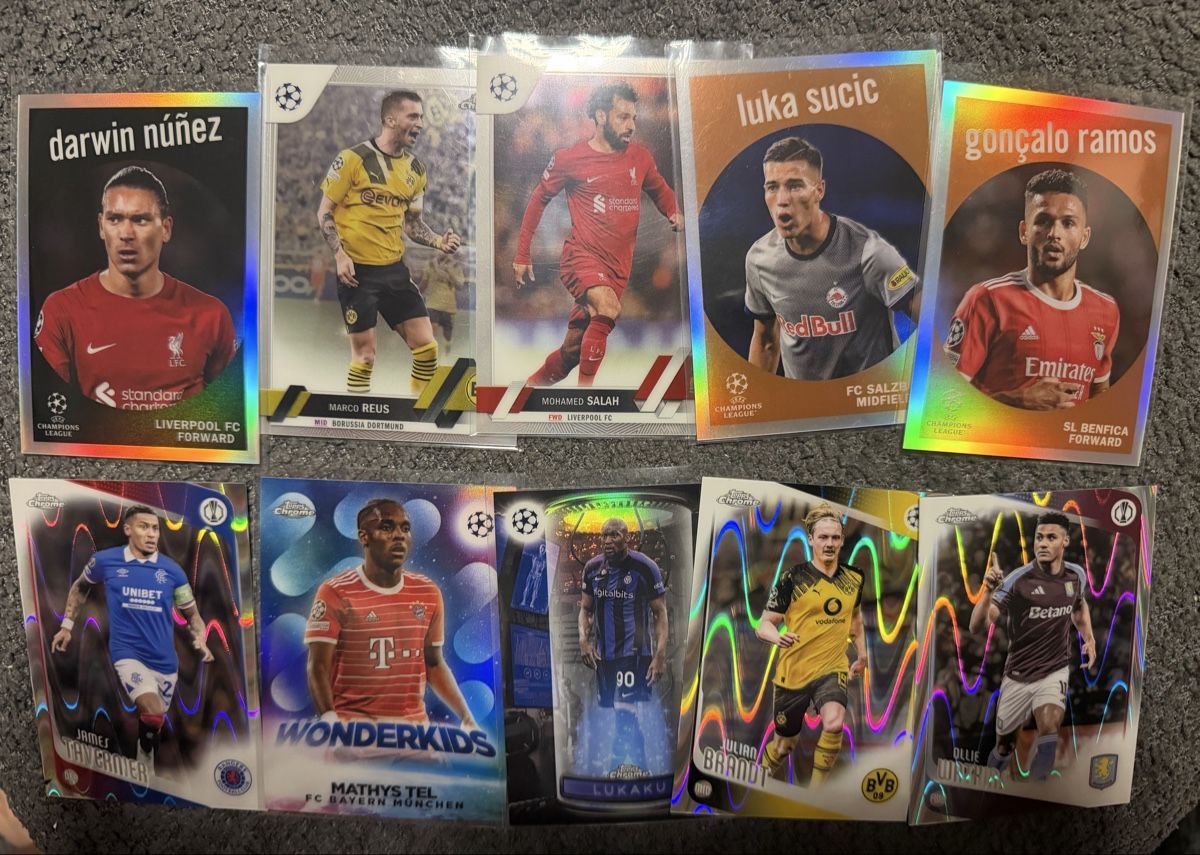 Topps Carte collezionabili: Topps chrome lot – Usato da S. Antonino venduto da Mc2495