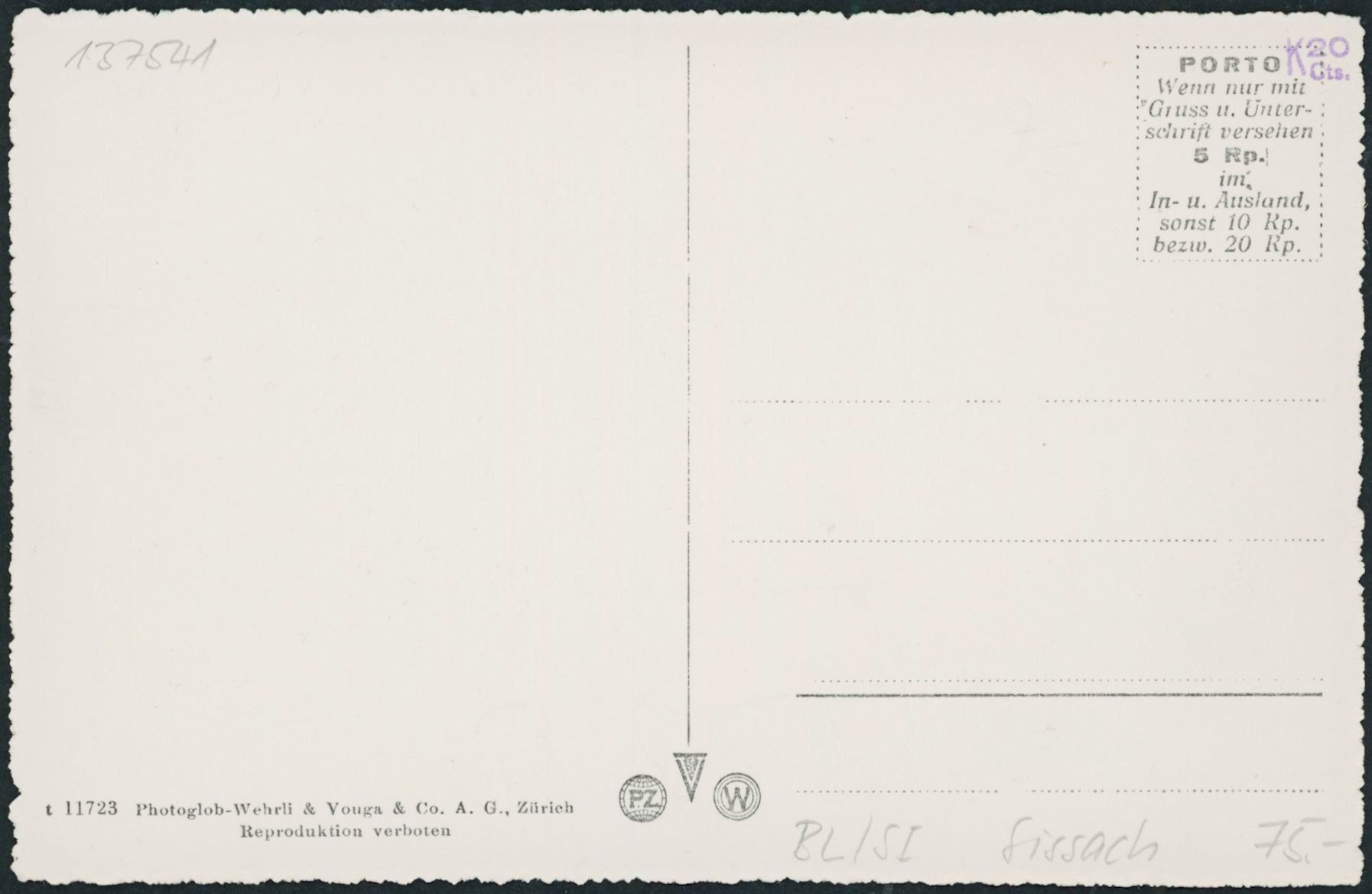 Cartoline postali: BL Sissach – Nuovo (secondo la descrizione) da Schindellegi venduto da stationary 1