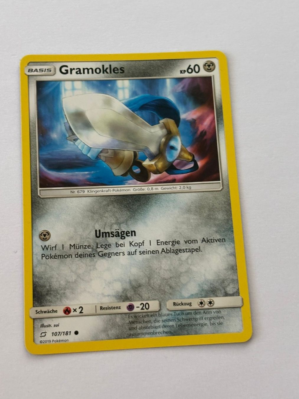 Pokémon Carte collezionabili: Gramokles 107/181 – Usato da Herisau venduto da Seyashop_2