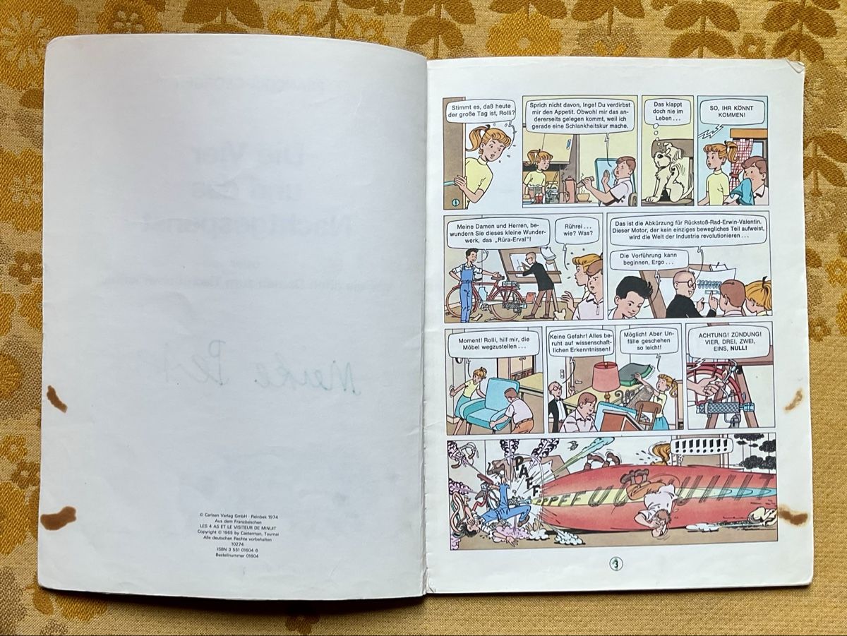 Fumetti: Die Vier Band Nr 4 von 1974 – Usato da Endingen venduto da nathan05 3