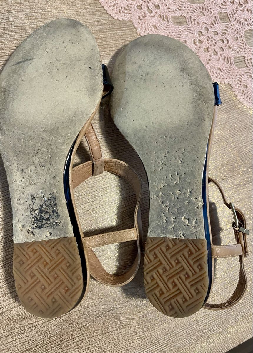 Scarpe da donna: Bata Sandalen, beige/schwarz, Grösse 38 – Usato da Meikirch venduto da Hilfe_Waisentiere 2