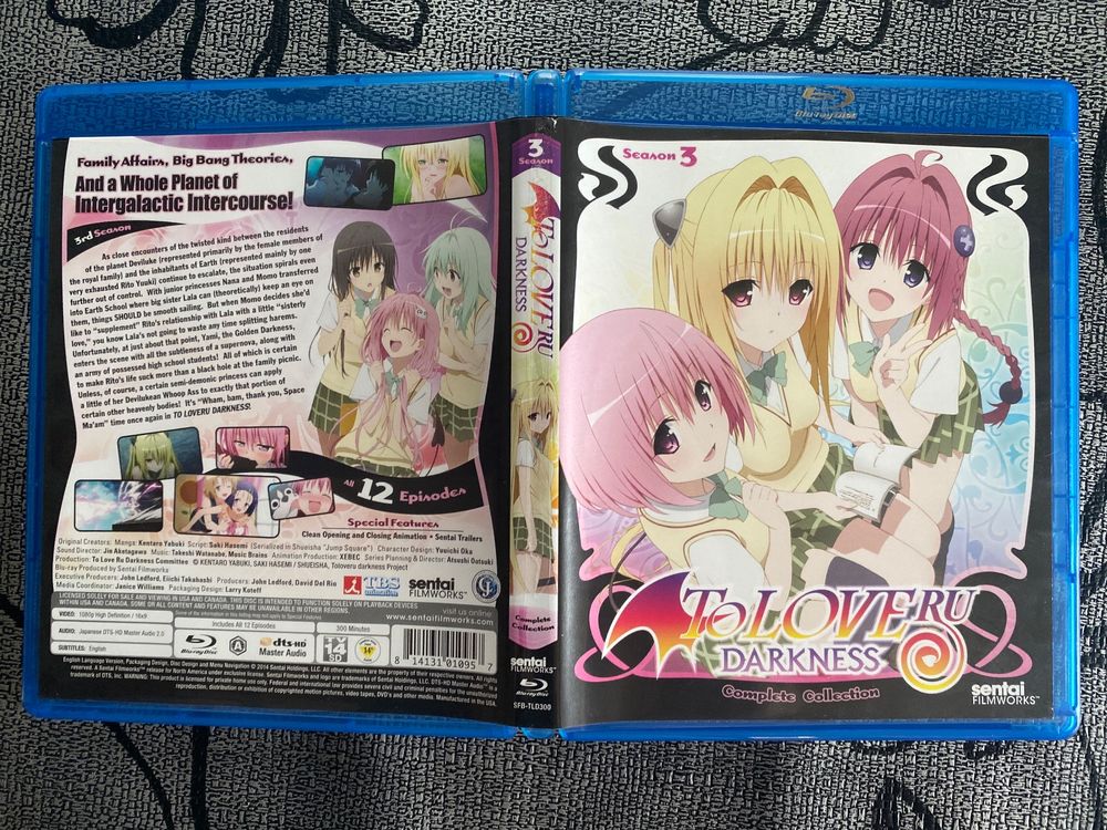 To Love Ru Darkness Season 3 Complete Collection RAR (Gebraucht)