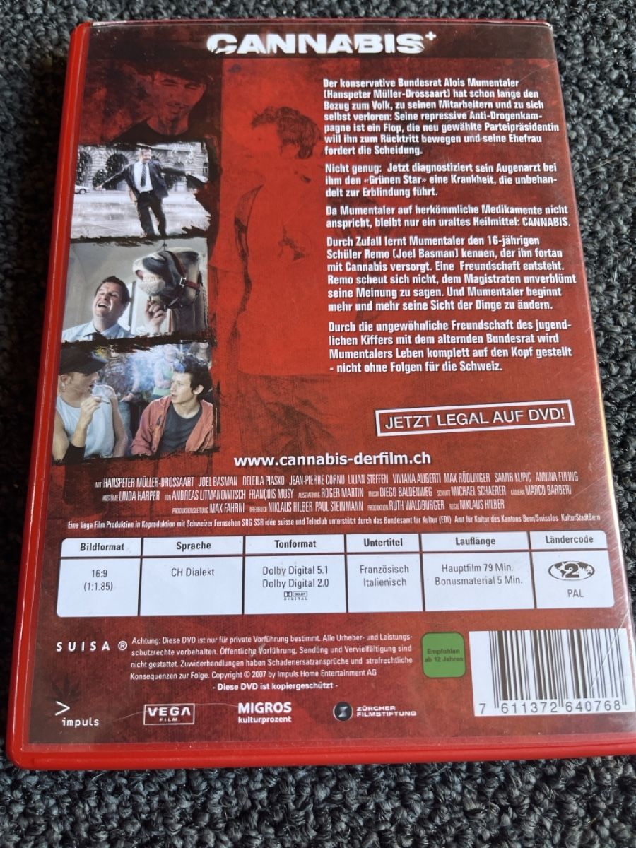 Tous les DVDs: Cannabis DVD (21720) – D'occasion à Ruswil par jan_bxl5 1