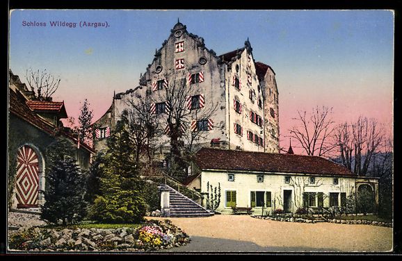 Ansichtskarten: AK Wildegg, Schloss Wildegg – Gebraucht aus Berlin von bartko-reher