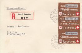 Z38B Chargébrief Durchhalten Resistere Druchhalten vertikal