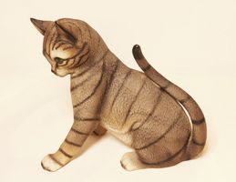 Vintage Royal Präsente Porzellan-Katze.