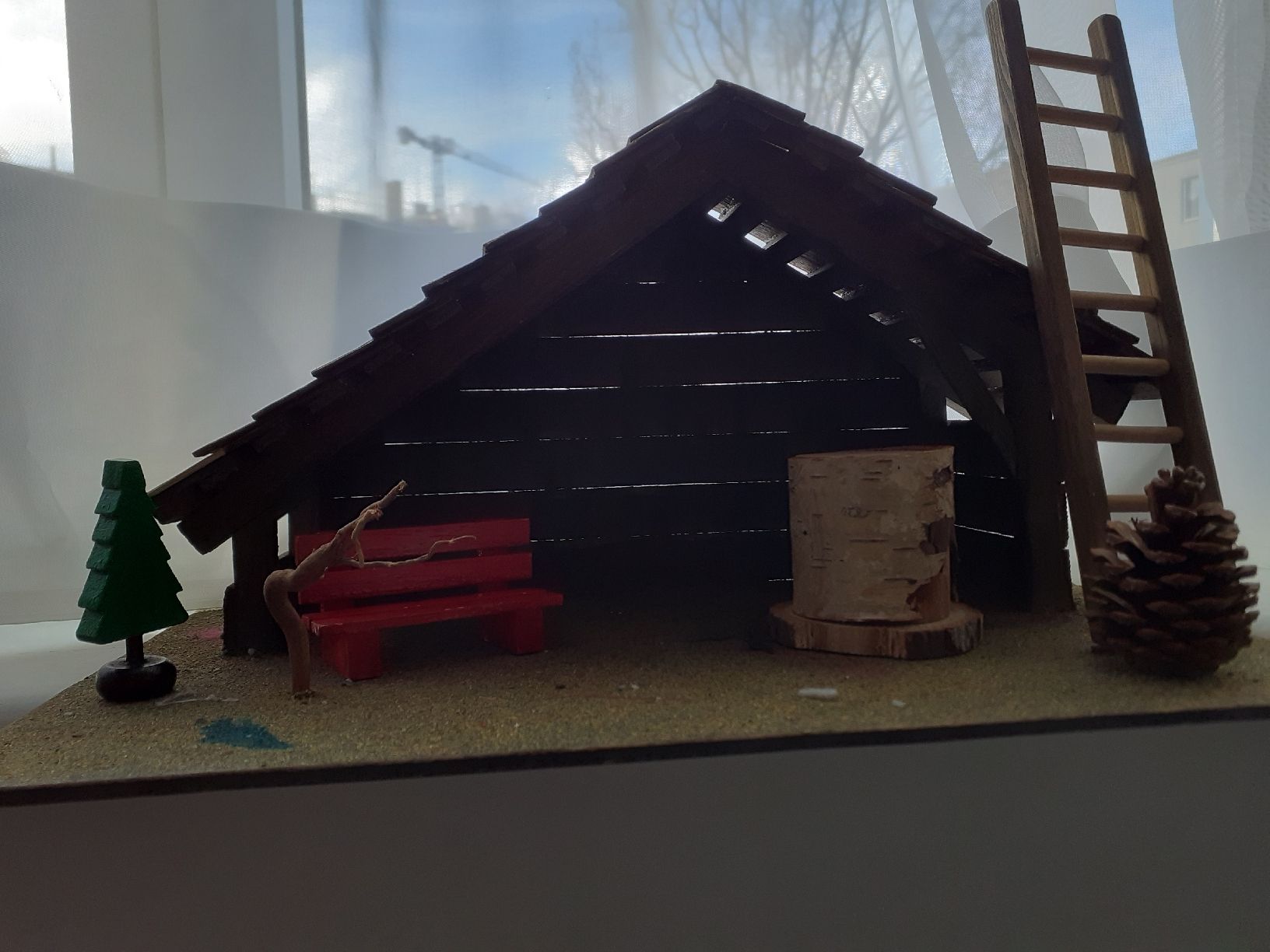 Giocattoli: Scheune / Stall aus Holz – Usato da Zuerich venduto da lichti