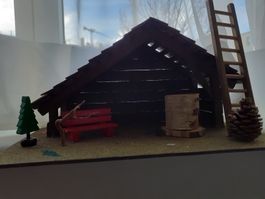 Scheune / Stall aus Holz