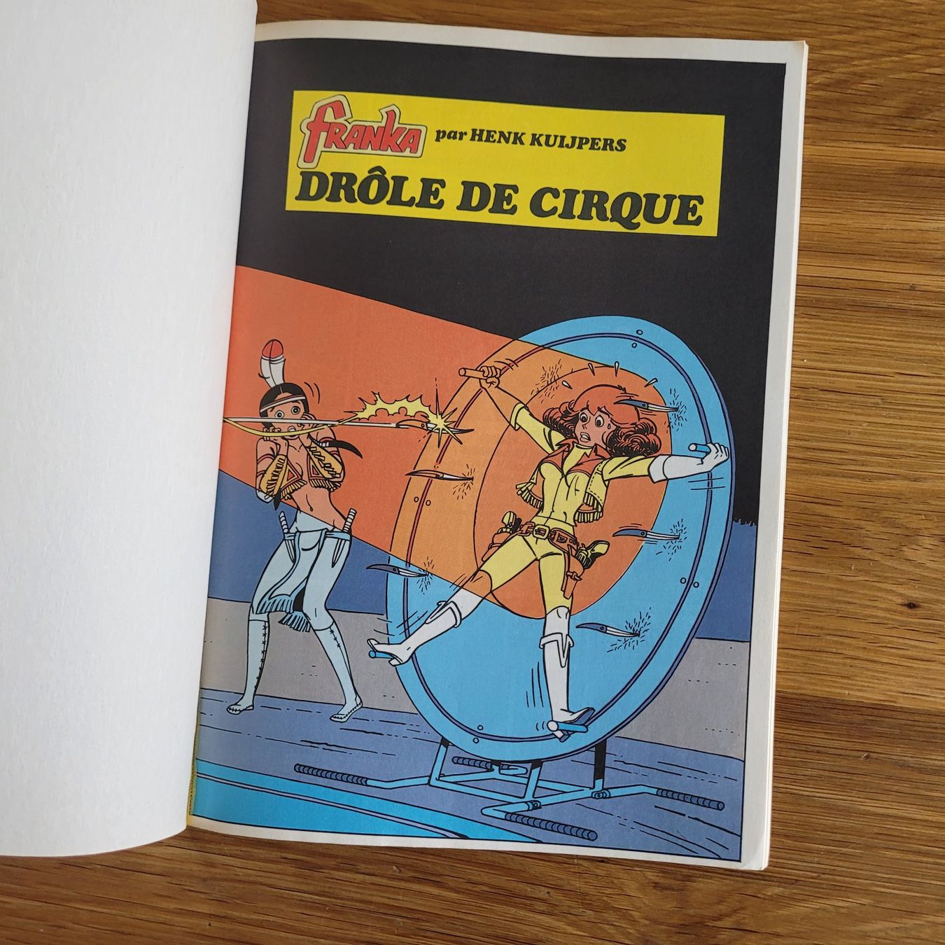 Fumetti: BD EO Cotée Franka 3. Drôle De Cirque – Usato da Biel/Bienne venduto da Destockweb 2