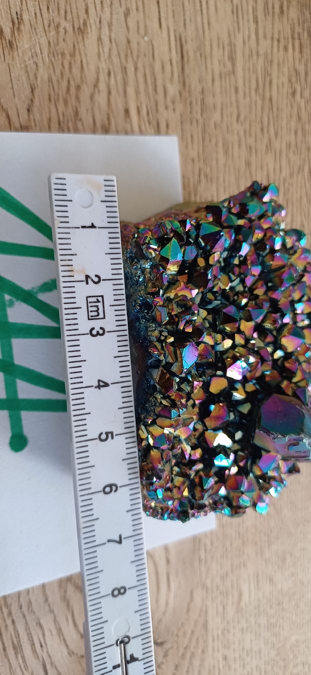 Pietre preziose: Aura Amenthist Cluster Regenbogen – Usato da Flawil venduto da Naphtali 5
