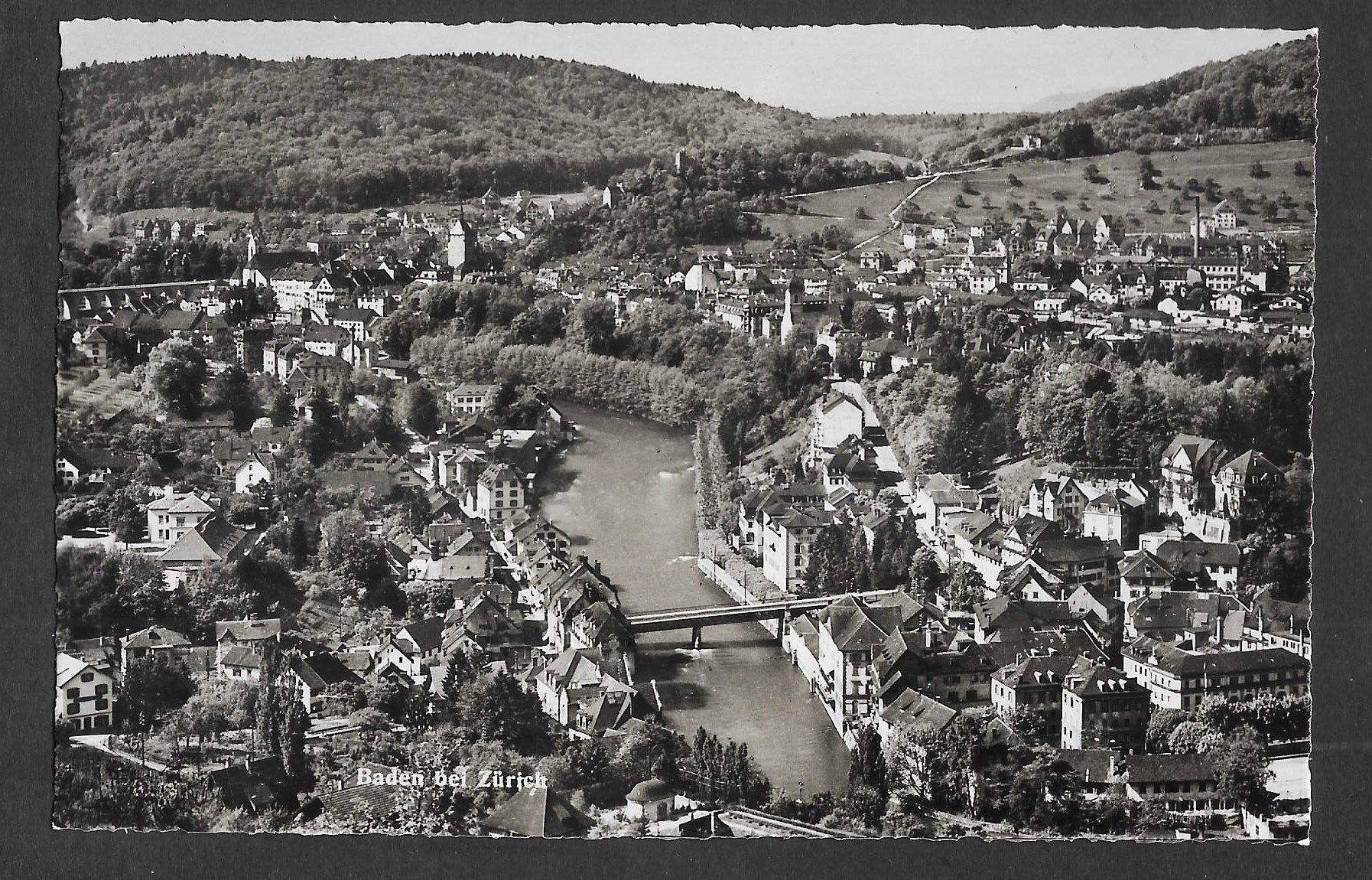 Cartes postales: Baden Teilansicht – D'occasion à Olten par clotaldi
