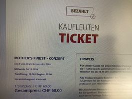 Konzert Mothers Finest