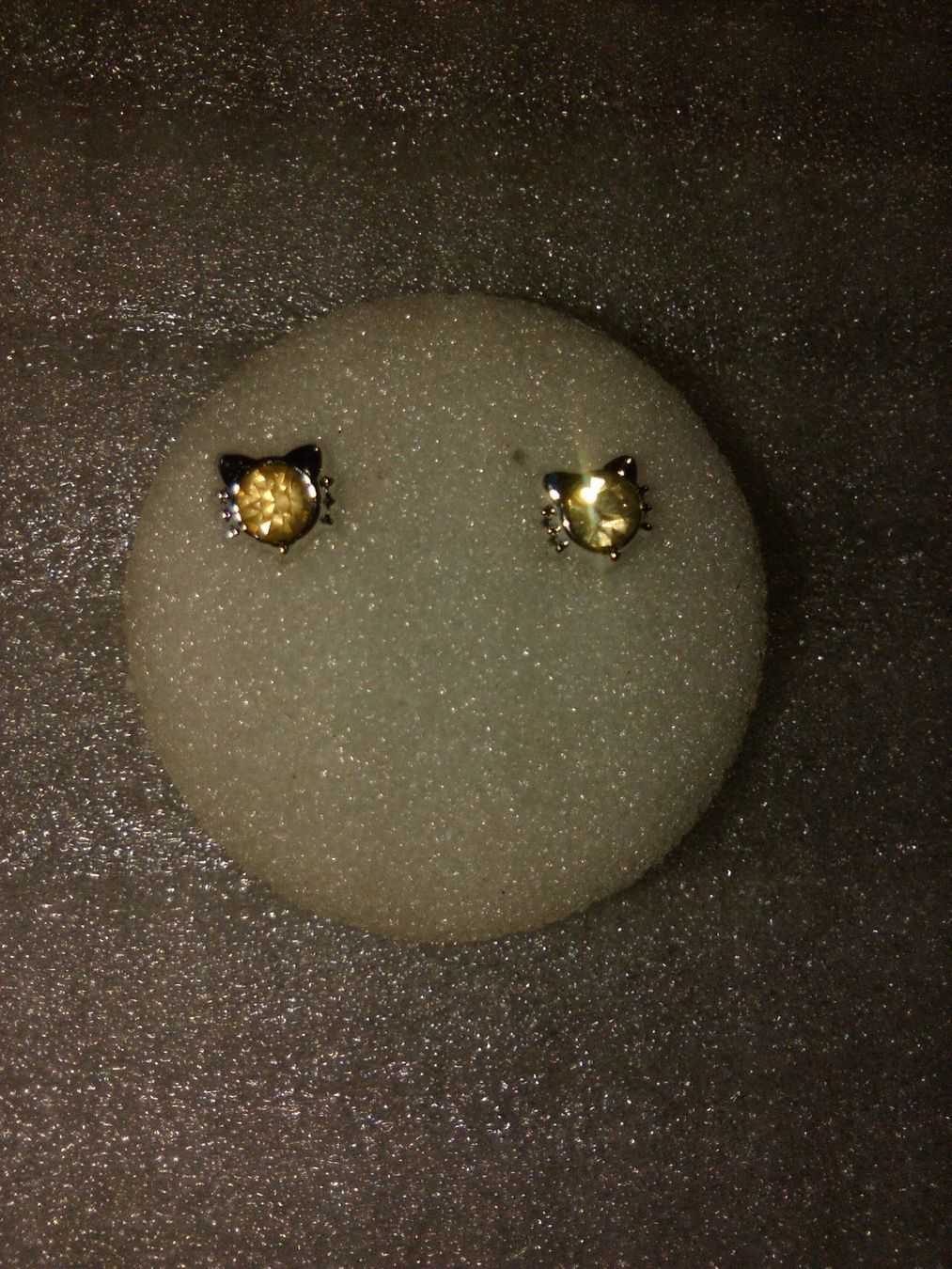 Ohrringe & -stecker: ohrringe modeschmuck,,,mit gelb kristall – Neu (gemäss Beschreibung) aus Basel von bijoutrie_4 1