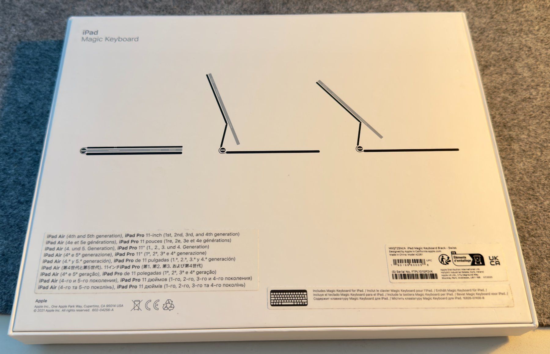 Apple Tastiere: Apple iPad Pro Magic Keyboard 11" – Usato da Romanshorn venduto da Coffee_Panda 2