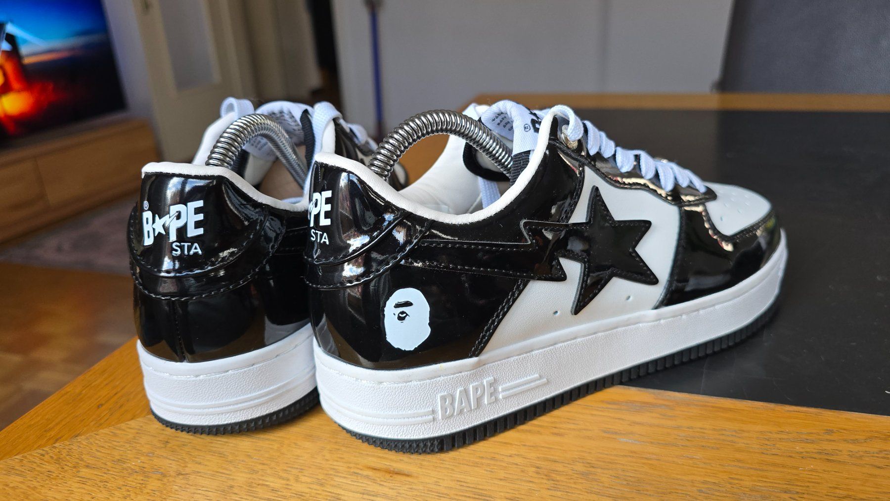 Bape Scarpe da uomo: Bape Sta Lackleder schuhe  EU 40 – Usato da Wallisellen venduto da theblacksheep 4