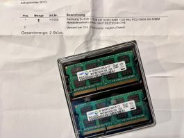 RAM 2x4GB für iMac oder Notebook