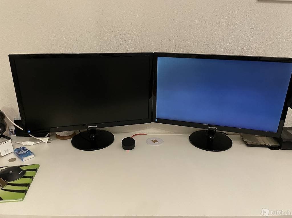 Samsung Monitore: 2x Samsung SyncMaster S27C350H Monitore – Gebraucht aus Seuzach von
