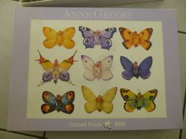 Anne Geddes Puzzle 1000 Teile, Schmetterlinge, Top!