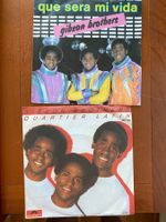 Gibson Brothers - 2 vintage singles vinyl 1980 Disco Pop