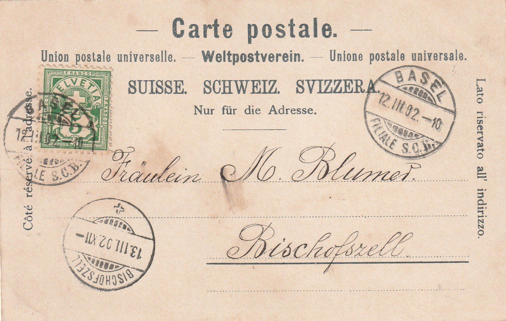 Cartes postales: Basel Spalentor mit Tram – D'occasion à Rorschacherberg par fratovi2 1