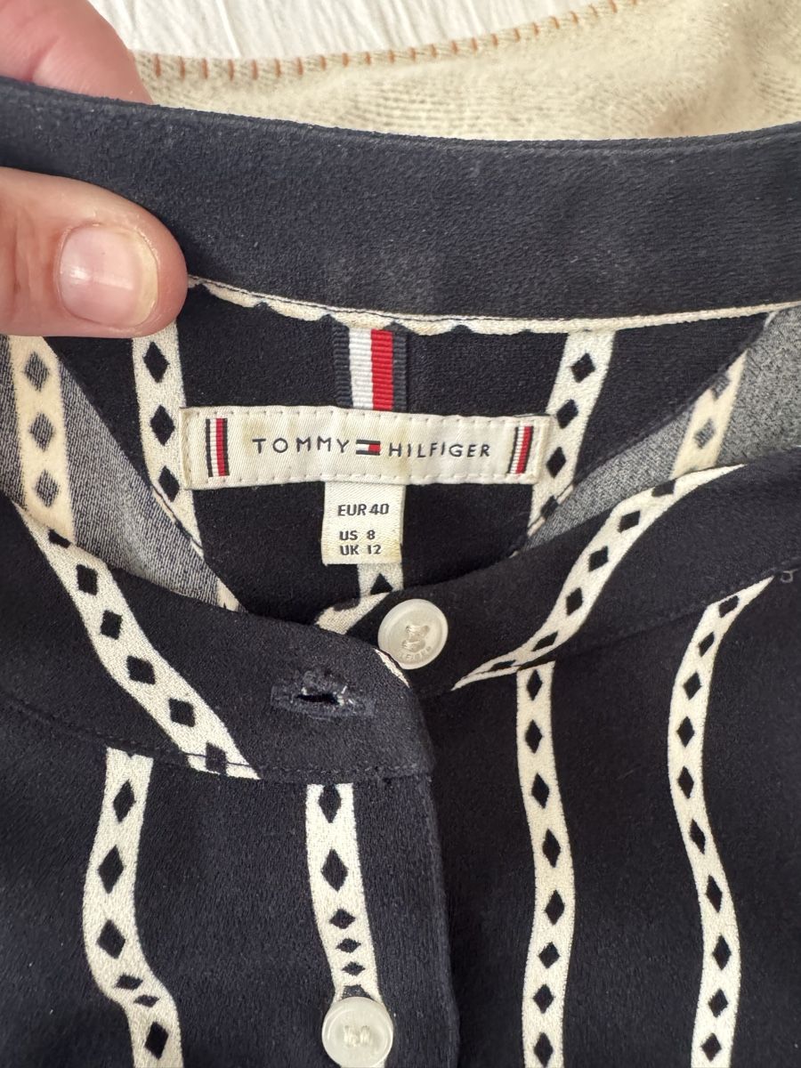 Tommy Hilfiger Vestiti: Tommy Hilfiger robe rayée, taille 40, comme neuve ! – Usato da Genève venduto da lejardindesvetements 4