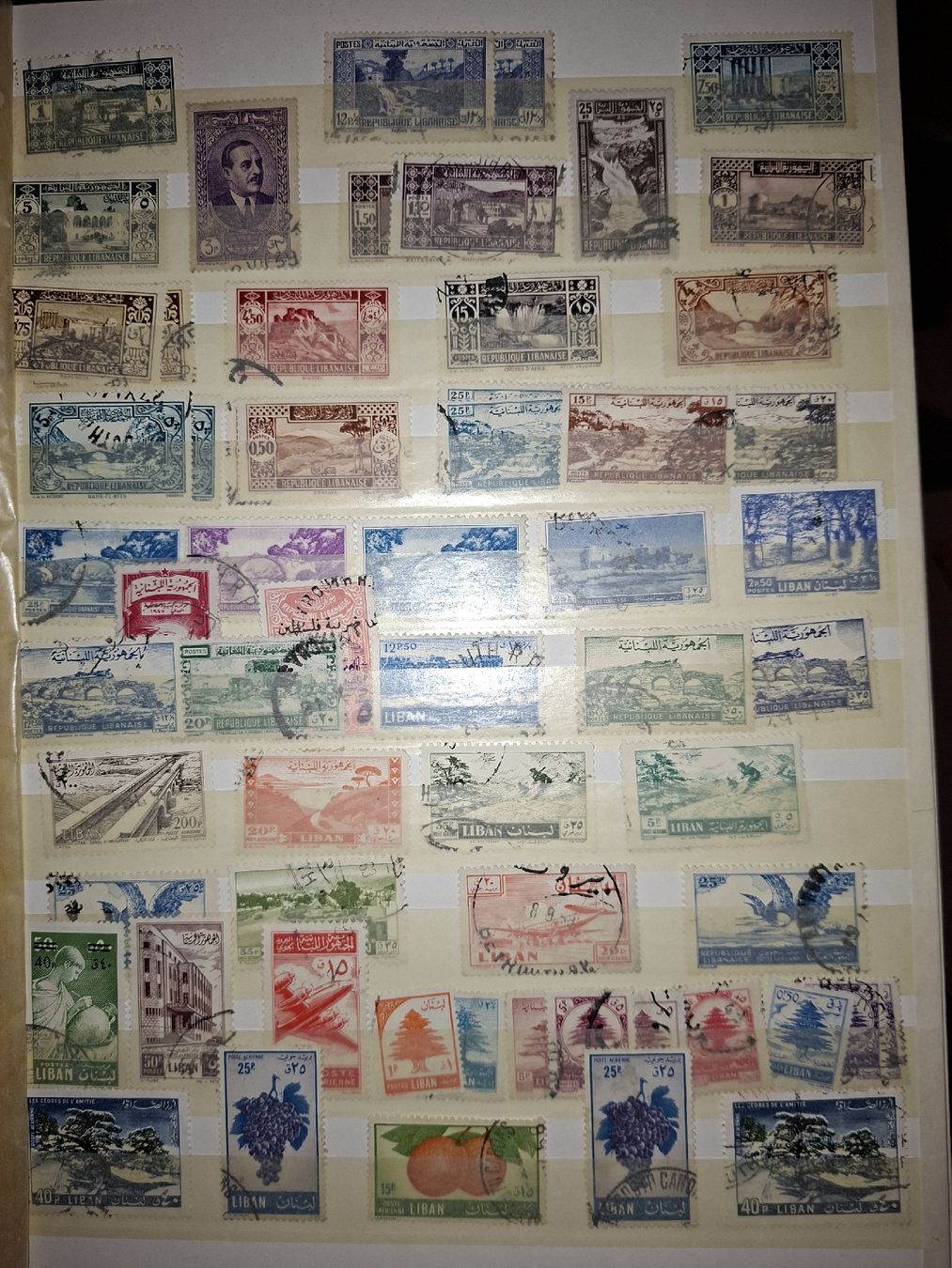 Tutti i francobolli: Briefmarkensammlung / Egypten / Liban / Iran / Dubai diverse – Usato da Balgach venduto da SIMEON27 4