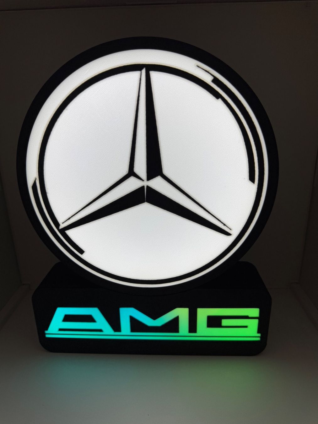 Lampen: Lightbox lampe led Mercedes AMG rechargeable – Neu (gemäss Beschreibung) aus Vicques von PAMB3D 7