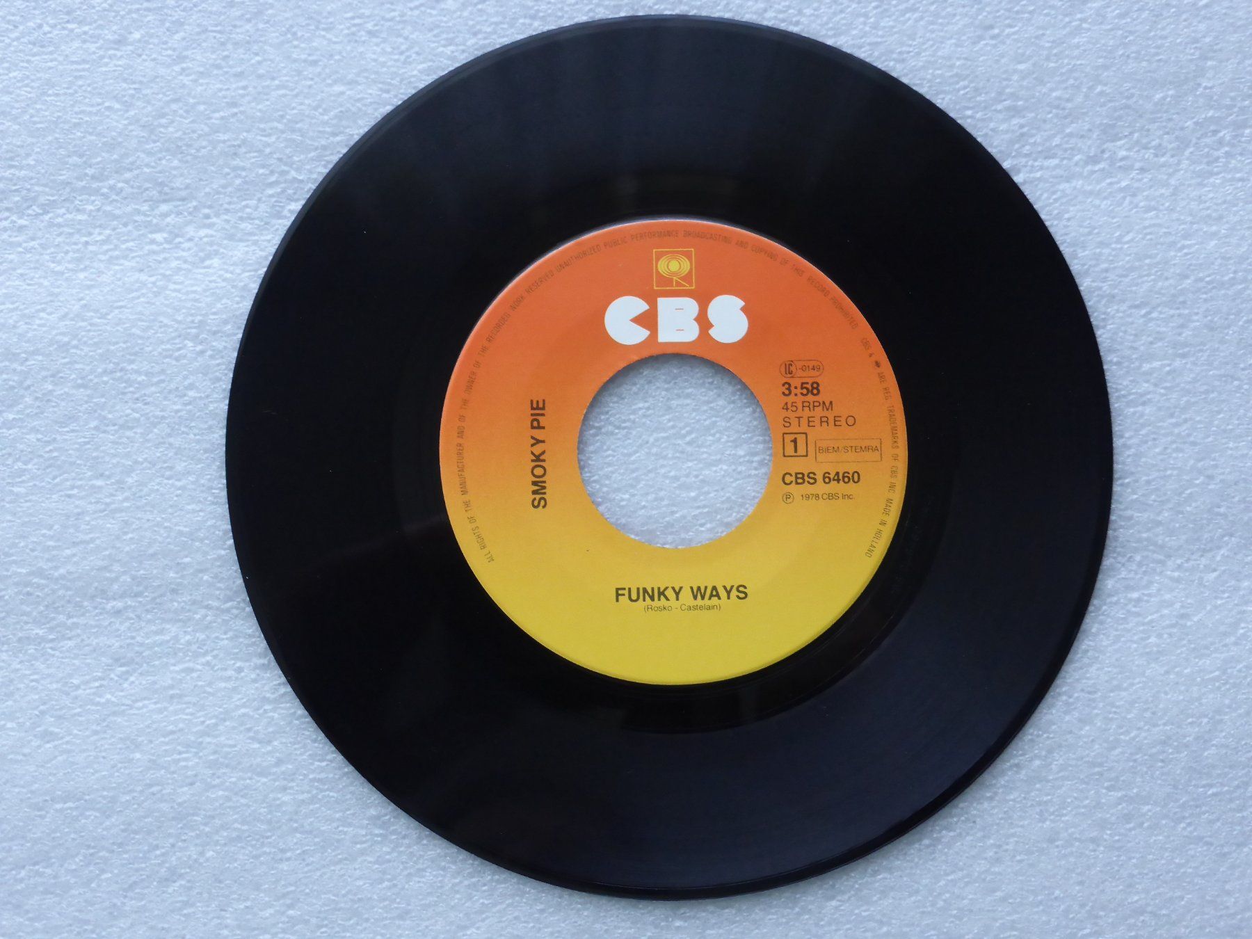 Vinyles: Vinyl Single   SMOKY PIE – D'occasion à Küssnacht am Rigi par Mondkinder 1