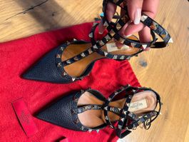 Valentino Garavani Rockstud Pumps - Grösse 37 1/2