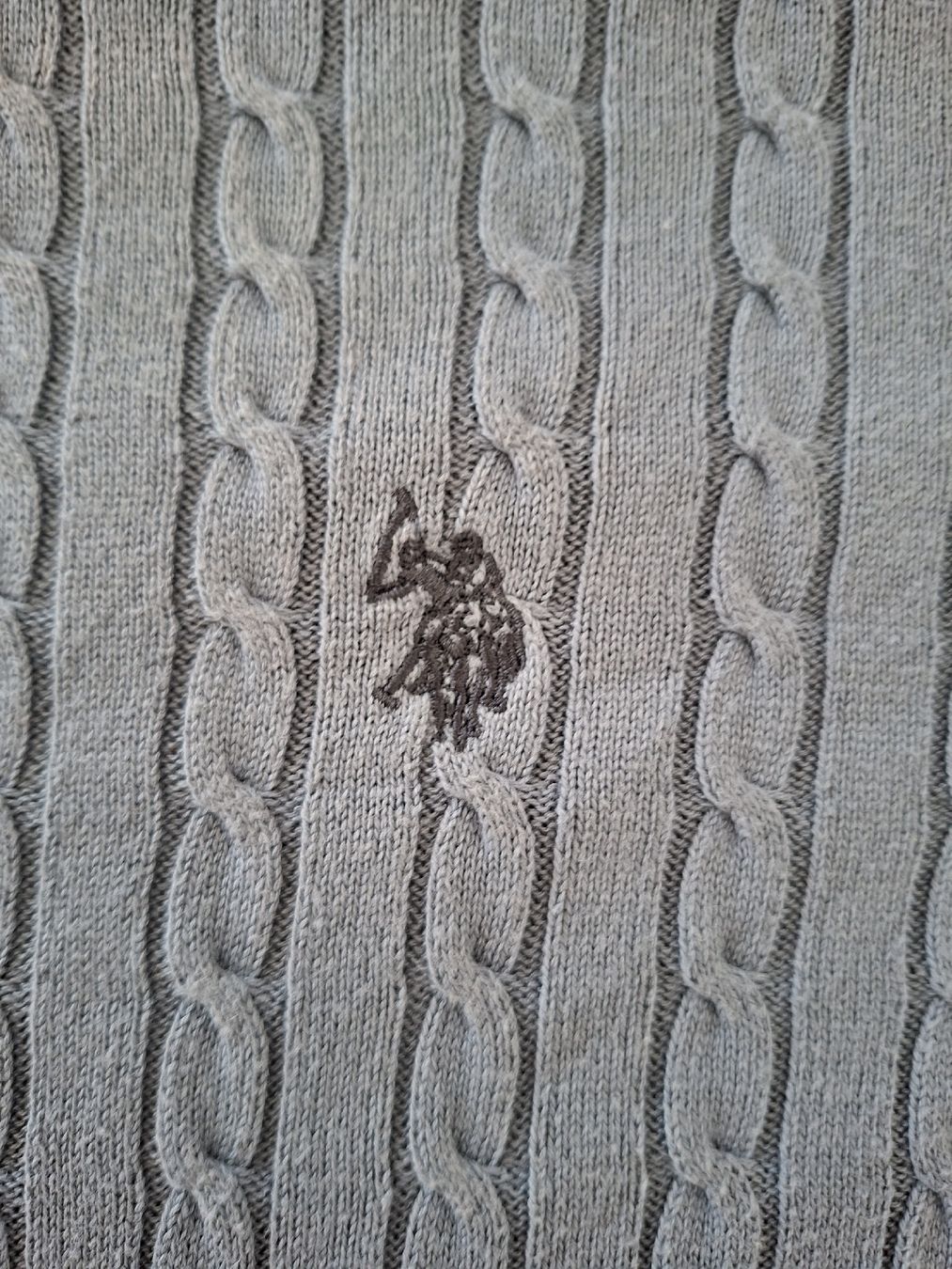 Maglioni & Felpe: Pull sans manches gris bleu en maille torsadee, col rond – Usato da Renens VD venduto da ser_j2fn 5