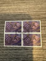 Schweiz Briefmarke Pro Aero 1981 Viererblock Top Zustand!