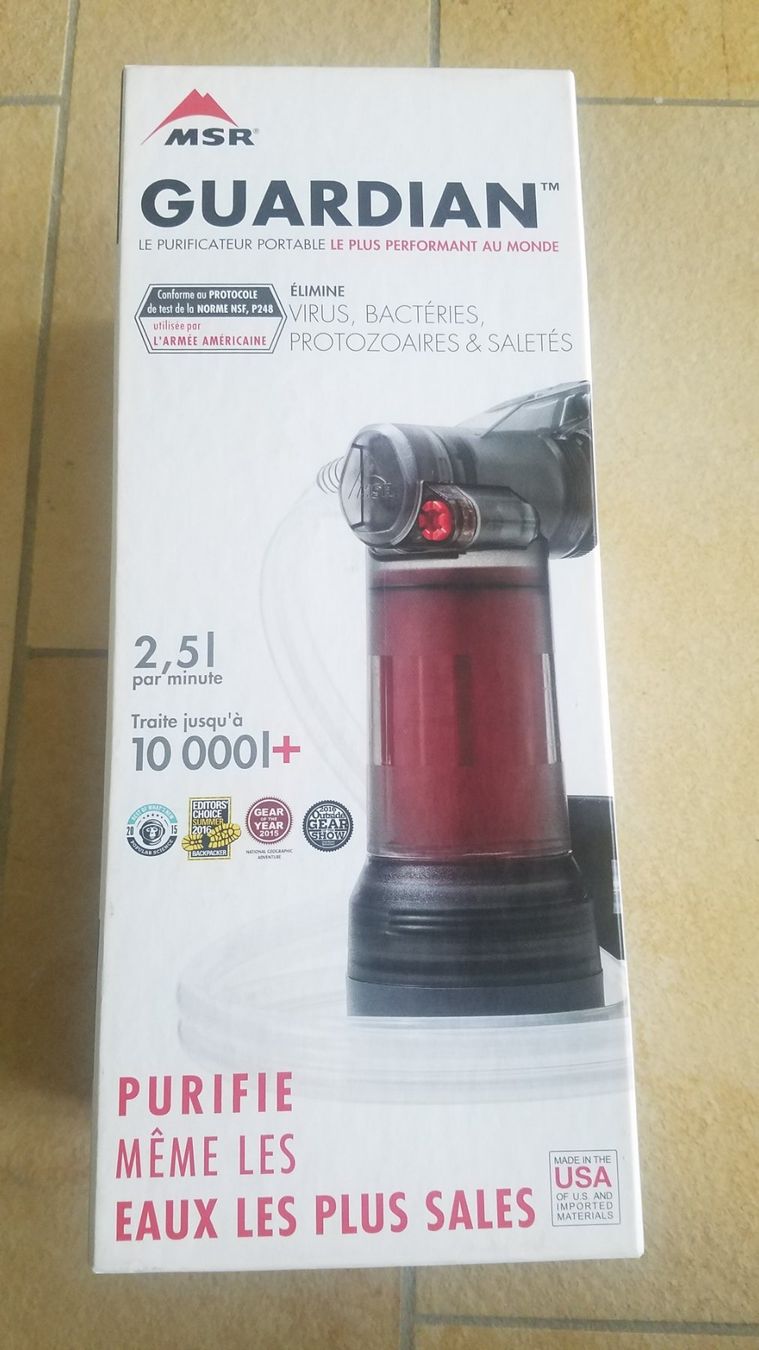 Sanitari: MSR Guardian Purifier Pump - NEU! – Nuovo e nell'imballaggio originale da Jona venduto da YinYang9