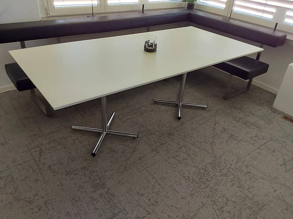 Tische: Glas/Holz/Metalltisch – Gebraucht aus Rupperswil von Geni22 4