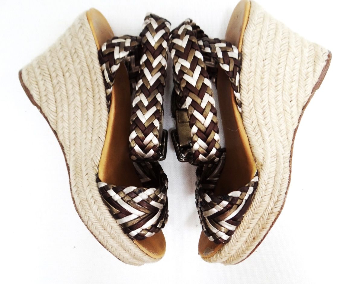 Scarpe da donna: HERMES Wedges aus Leder Gr. 36 – Usato da Zürich venduto da Orionos 1