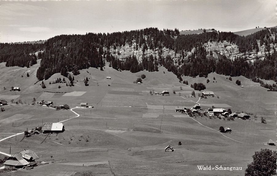 Cartoline postali: Wald-Schangnau um 1945 – Usato da Frauenfeld venduto da POML