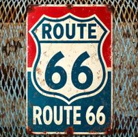 Schild Route 66