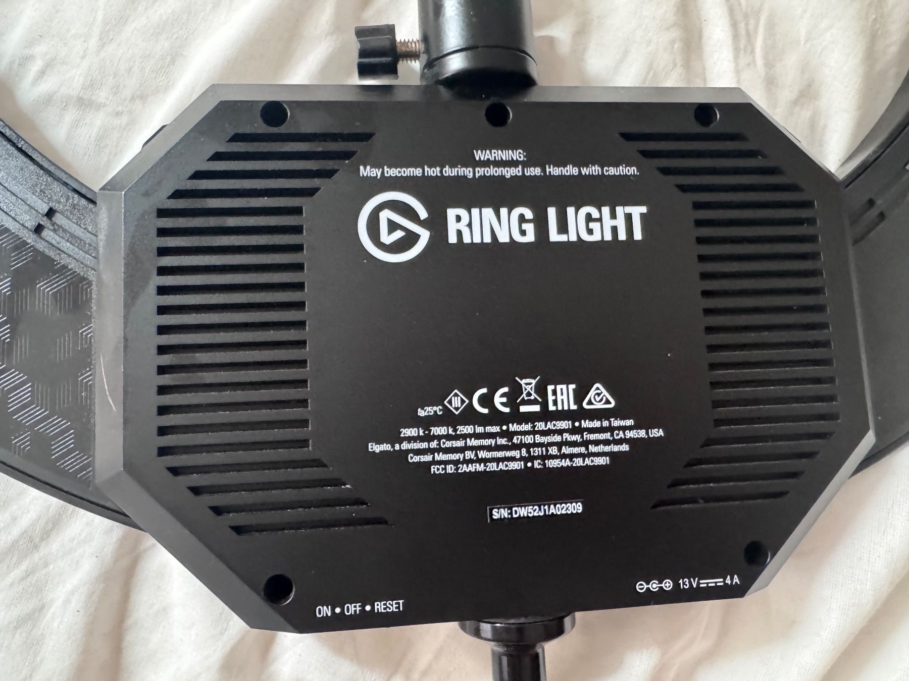 Elgato Lampes: Ring light Elgato LED 2500 Lumens, dimmable – D'occasion à Dübendorf par peg_rg2v 3