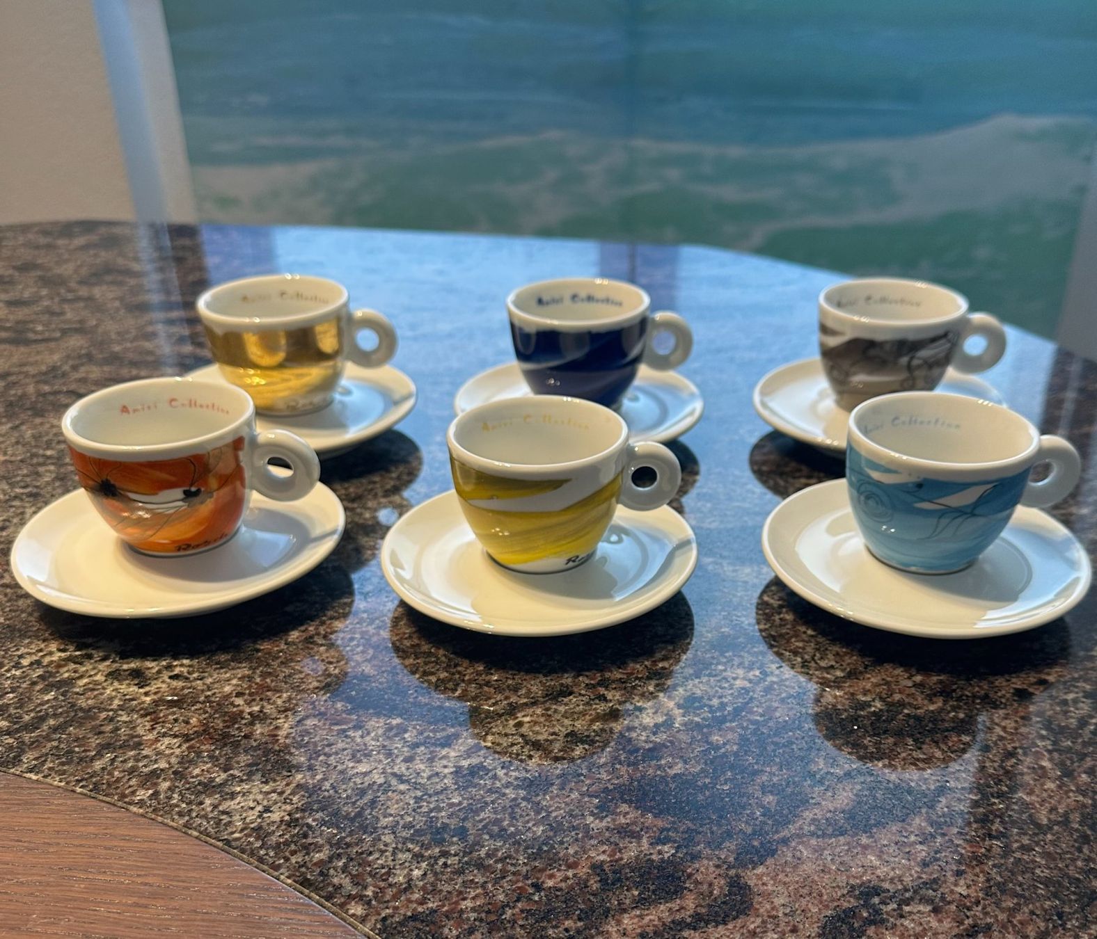 Amici Tassen: Amici Collection Espressotassen Peter Roesch 1997 – Neu (gemäss Beschreibung) aus Rorschach von Miki-Mini