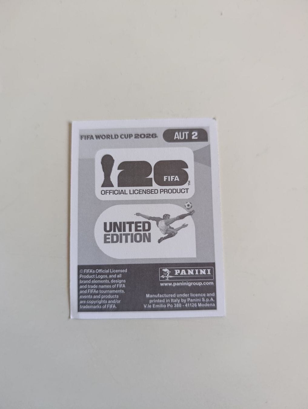 Panini Sammelbilder & Trading cards: Panini World Cup 2026 AUT 2 – Neu (gemäss Beschreibung) aus Lavey-Village von pas_7xd2 1