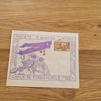 Luftpost GS Nhora 1er Départ Chaux De Fonds Locle *