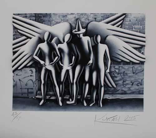 Foto & Immagini: Mark Kostabi  3D – Usato da Gersau venduto da grafik-kunst