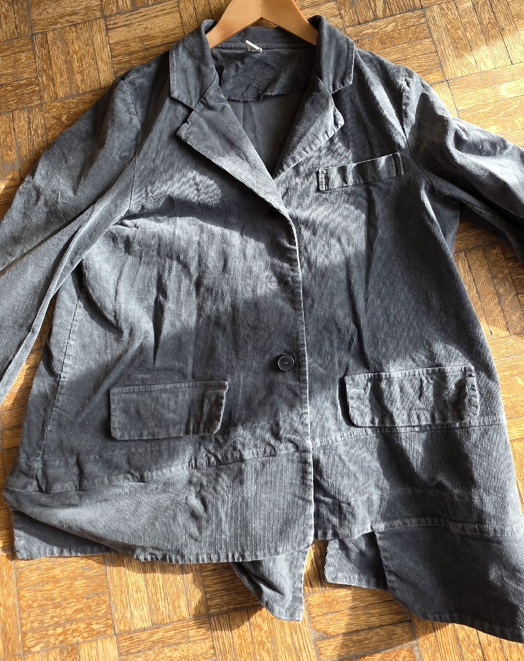 Giacche: Veste/Blaser Grise Velour – Usato da Yverdon-les-Bains venduto da van_dq65 8