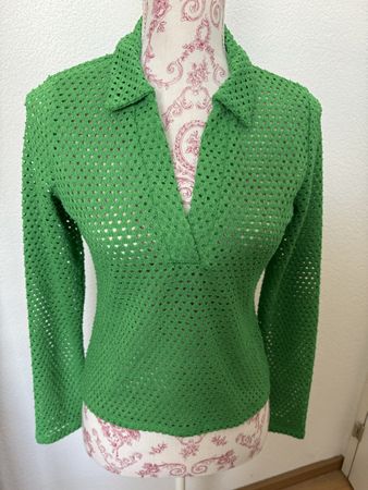 H&M Langarm Shirt mit Kragen