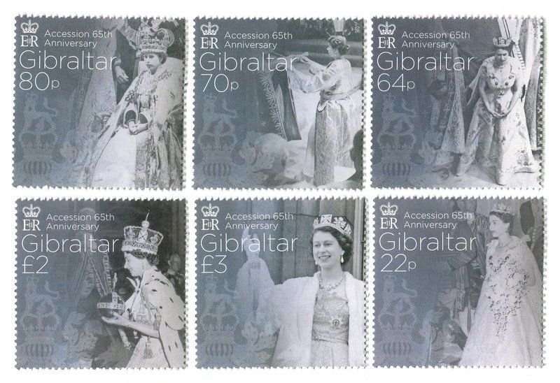 Tous les timbres: Briefmarken "Königin Elisabeth II." Gibraltar. – Neuf avec emballage d'origine à Basel par Butsch5