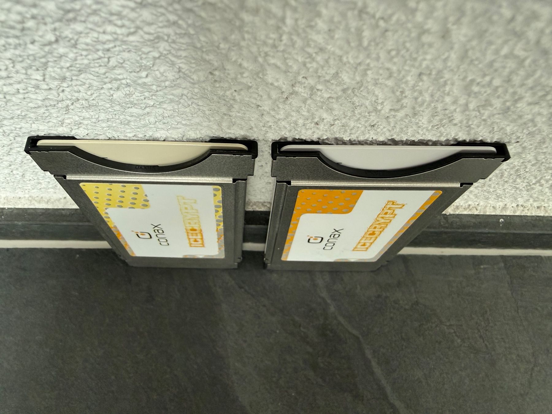 Module und Funcards: 2 Stk. conax ICECRYPT Entschlüsselungs Module – Gebraucht aus Stetten SH von Urlaub 5