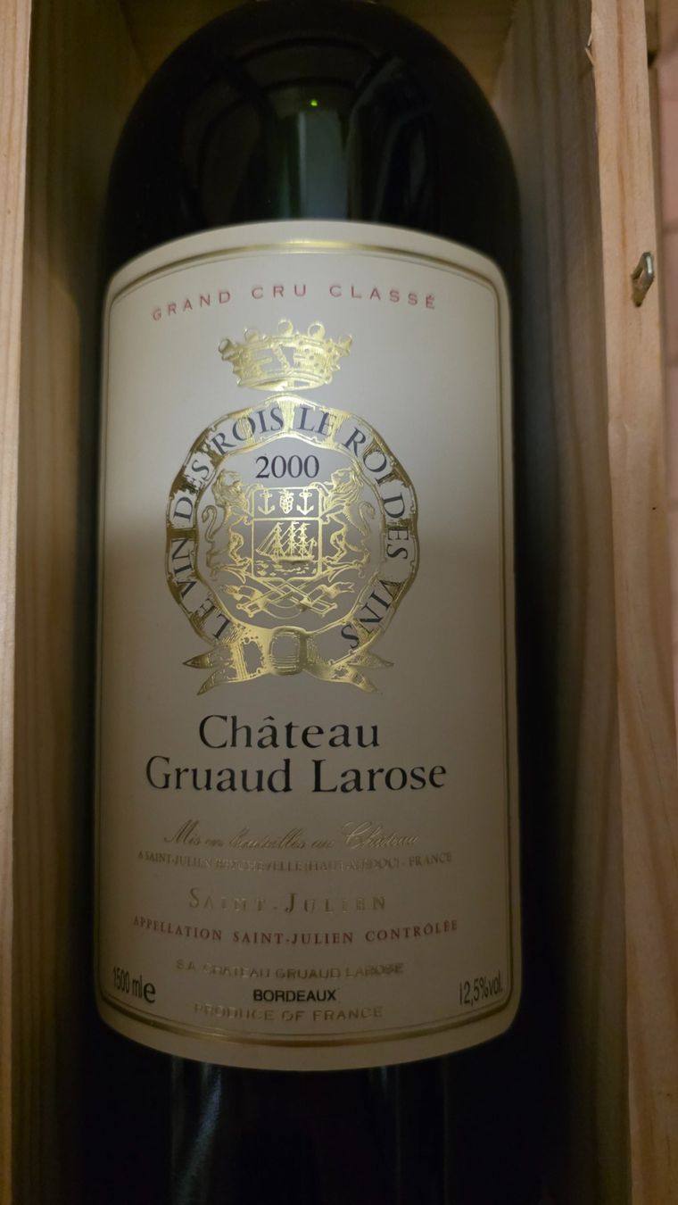 Wein: Château Gruaud Larose 2000 Magnum 1.5l – Neu und originalverpackt aus Steinmaur von Mediascan 2